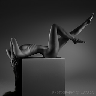 young naked female posing black and white image by j.warda naked pixel photography 